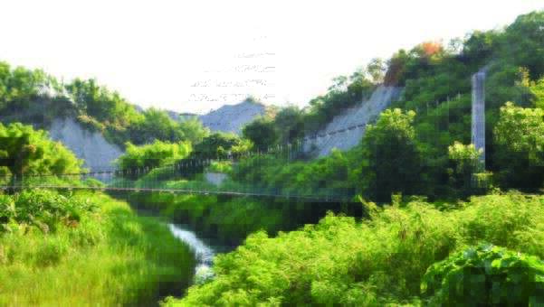 要月吊橋