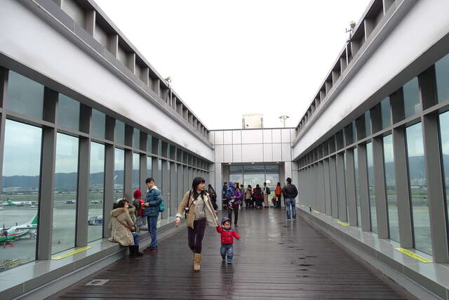 臺北松山機場觀景台